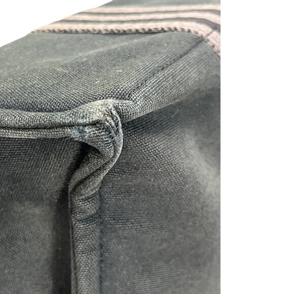 Hermès Fourre Tout PM Gray Canvas Tote Bag with Zip Pocket and Snap Closure - Picture 14 of 16
